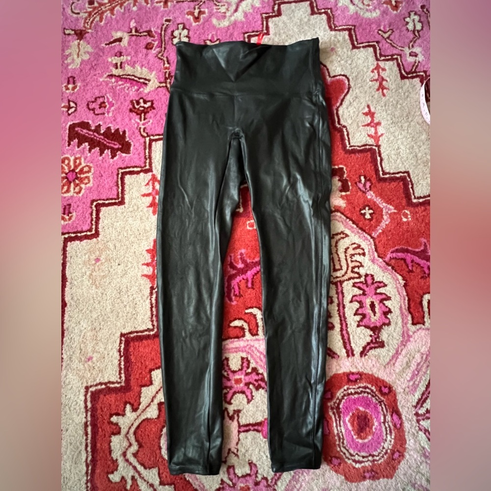 Spanx Leather Leggings